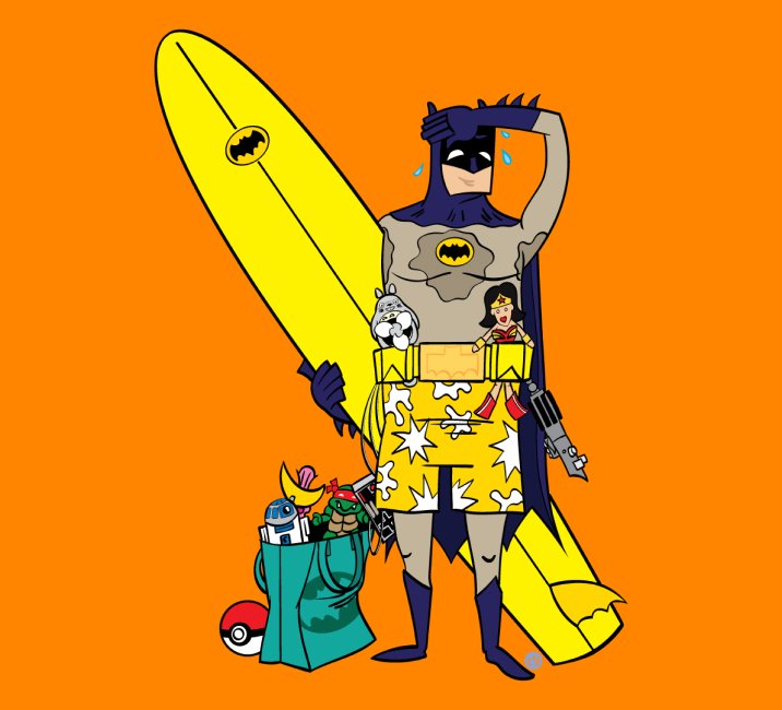 whoWeAre_featureImage Batman surfer TATES Comics who we are