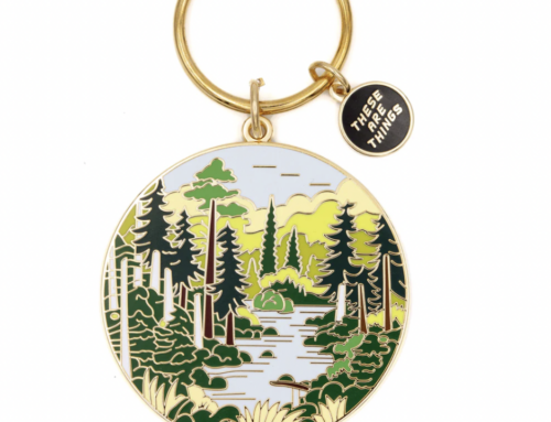 Staff Pick of the Week: These Are Things Great Outdoors Enamel Keychain